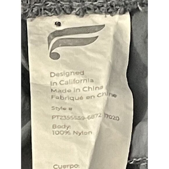 Fabletics Womens Ultra High-Waist Gray Nylon Jogger Track Pant Sz XS Lightweight - Picture 10 of 12